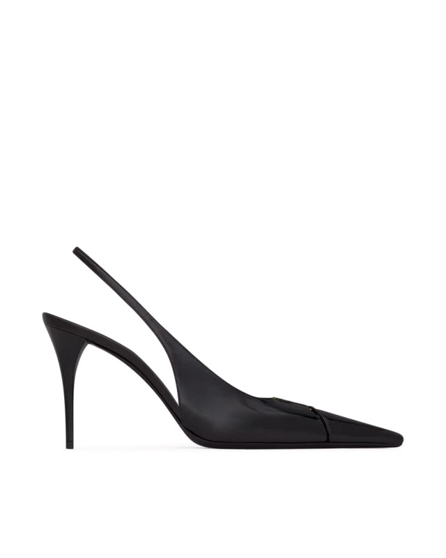 [Saint Laurent] Slingback FW26 806685AAEHI1000 BLACK