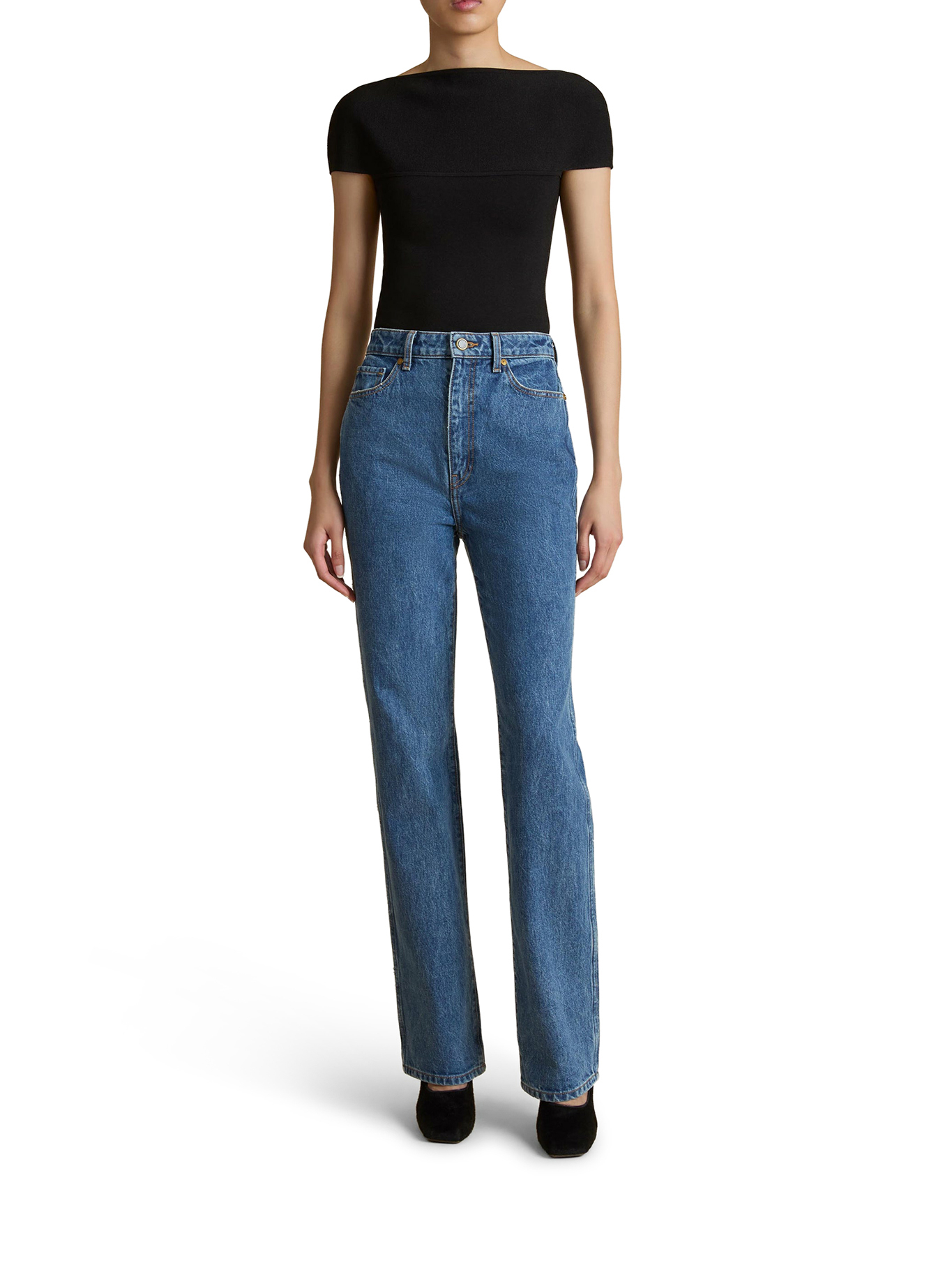 [KHAITE] Jeans FW26 1032916009W916009 BOONE