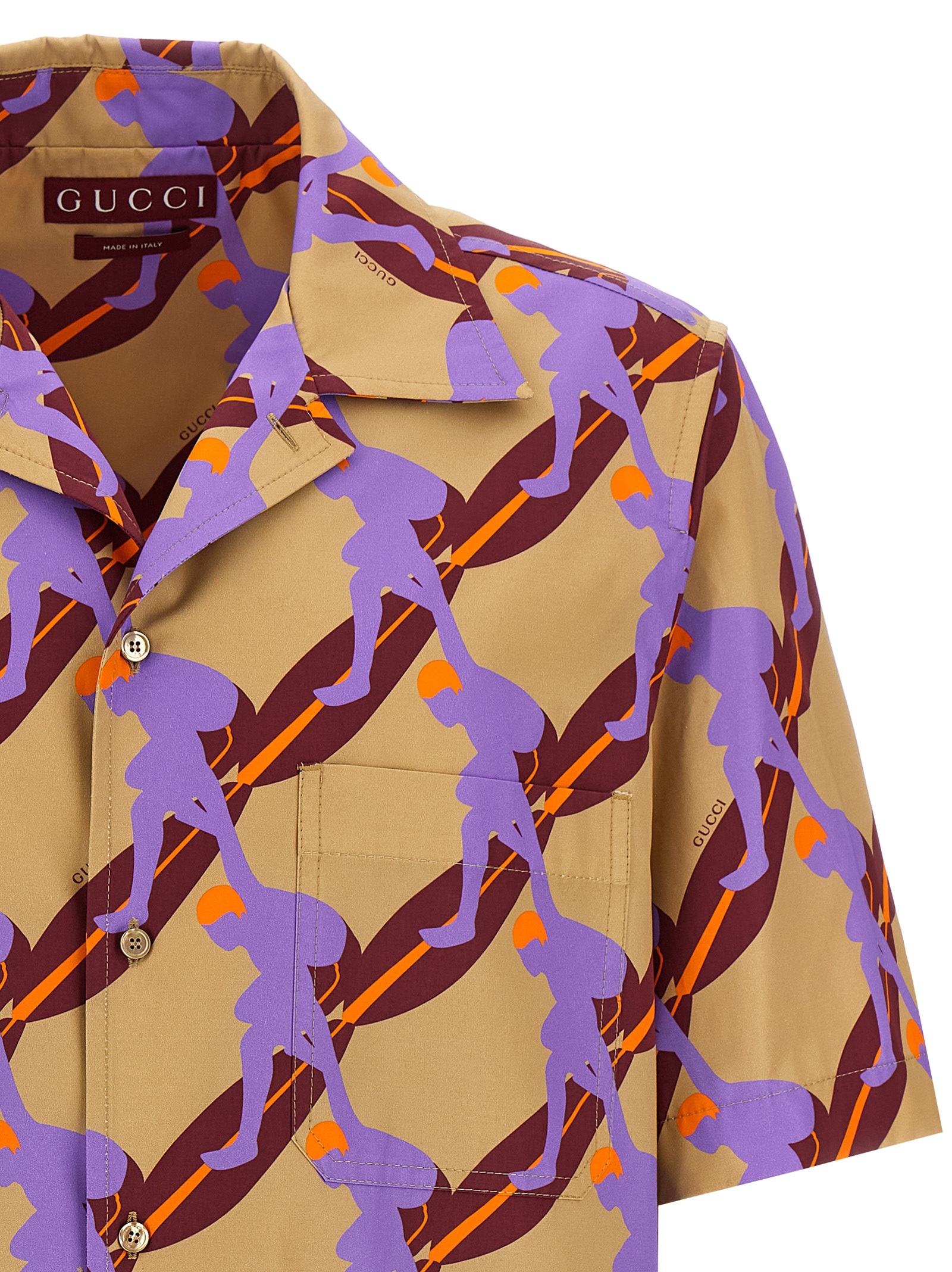 [Gucci] Shirts Short Sleeve SS25 821498Z7AMZ2040