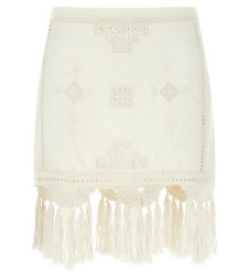 [Isabel Marant] Mini skirt SS25 JU0325FAC1J12I20WH