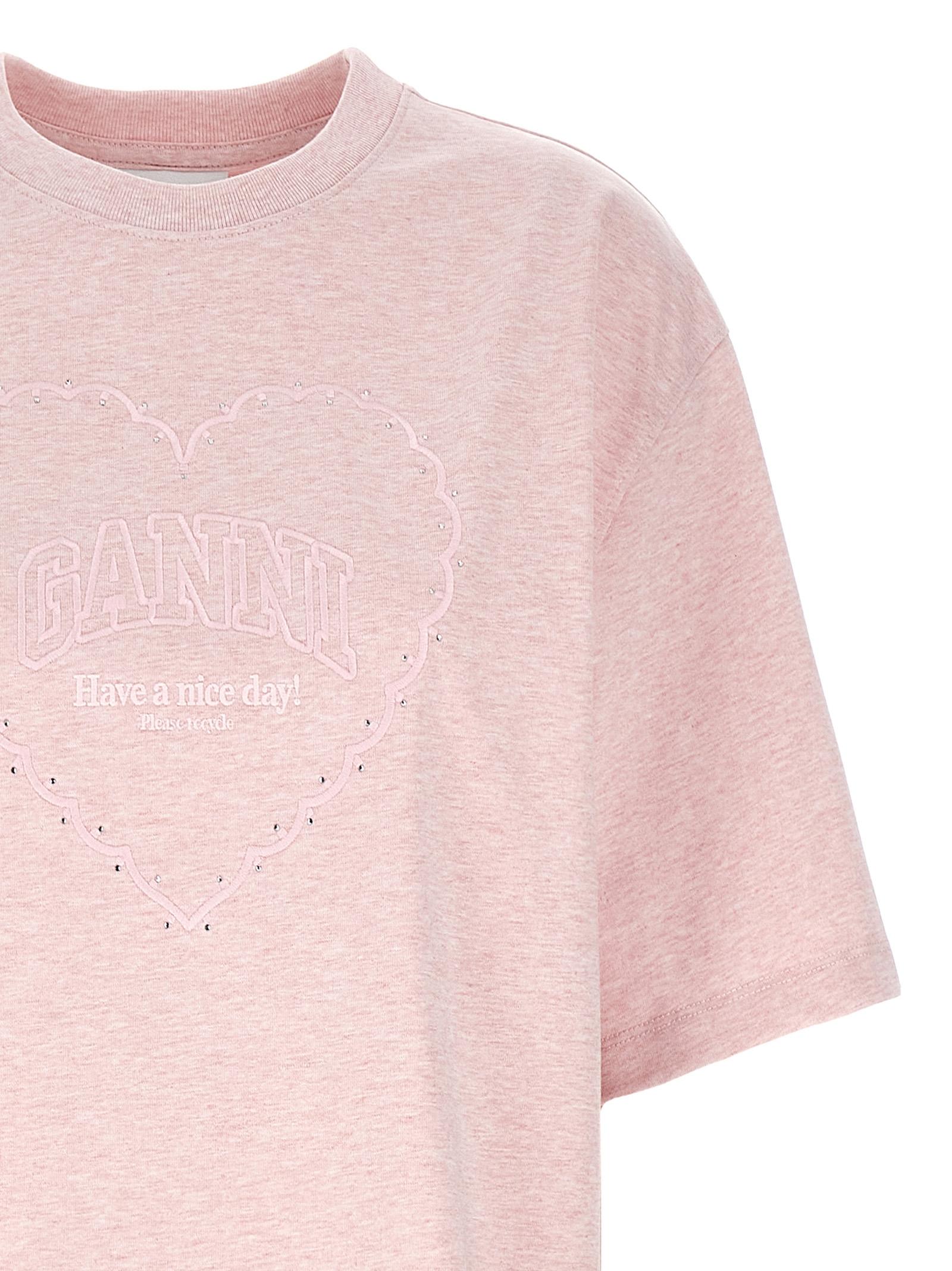 [GANNI] T-shirts Short Sleeve SS25 T4090868