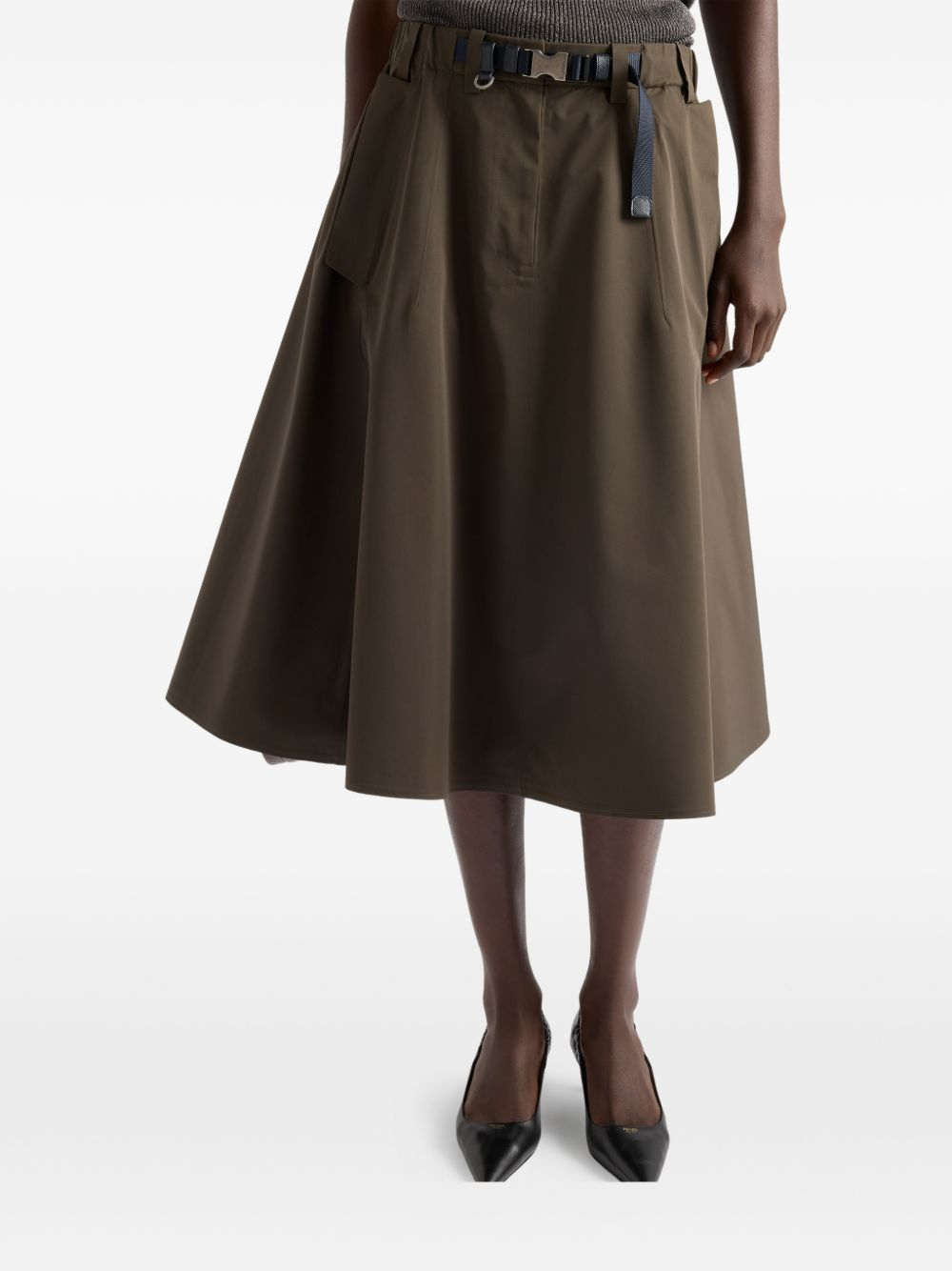[Prada] Mini skirt SS26 21H02518UUF0334