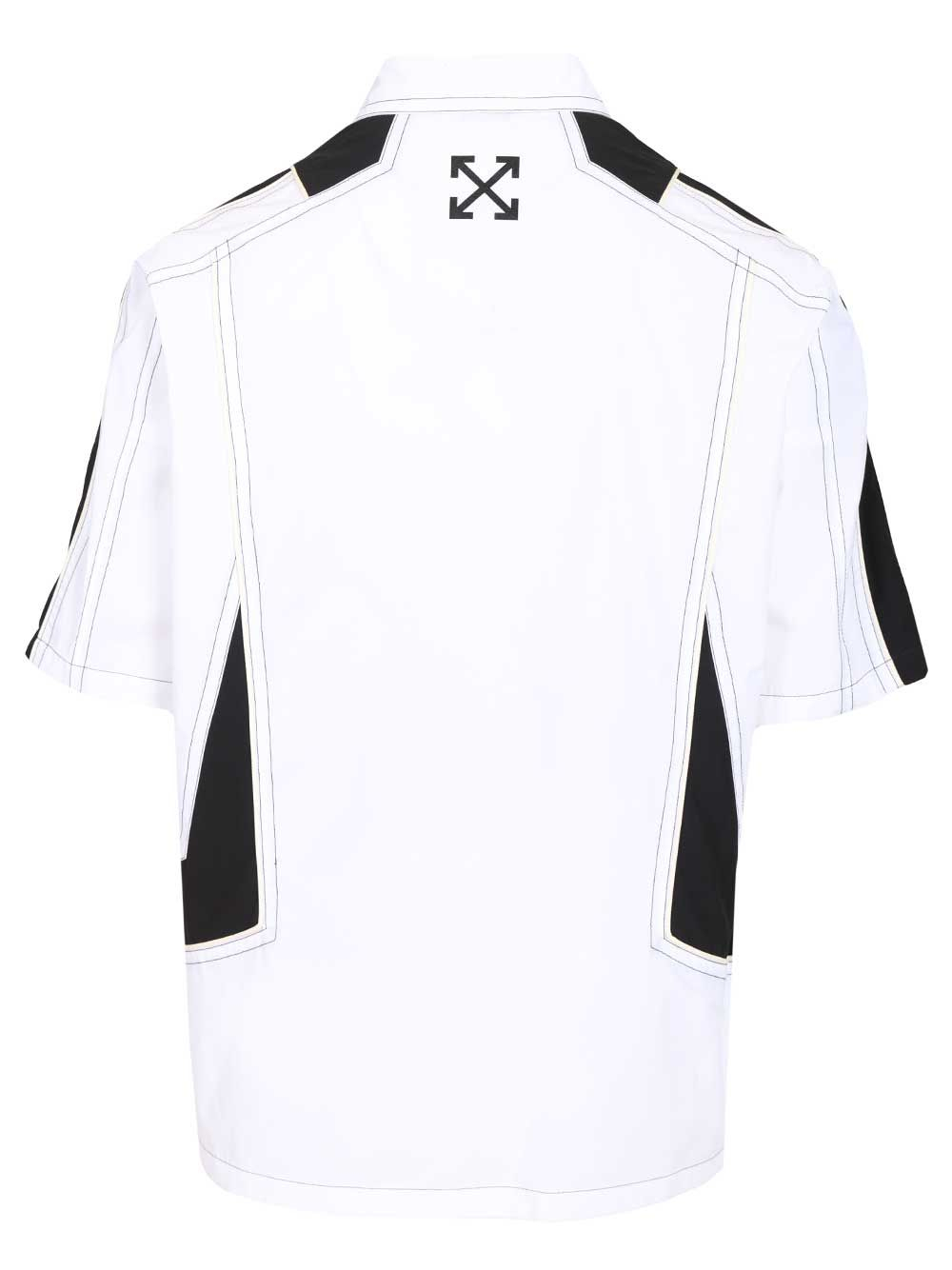 [Off-White] Shirts Short Sleeve SS26 OMGG01HS26FAB0011000
