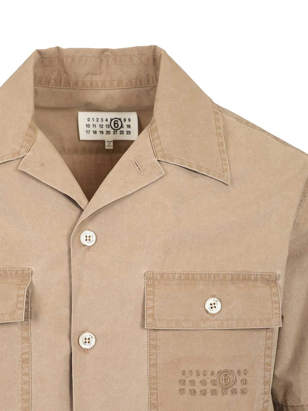 [MM6 Maison Margiela] Shirts Short Sleeve SS26 SH0DR0008M35741115