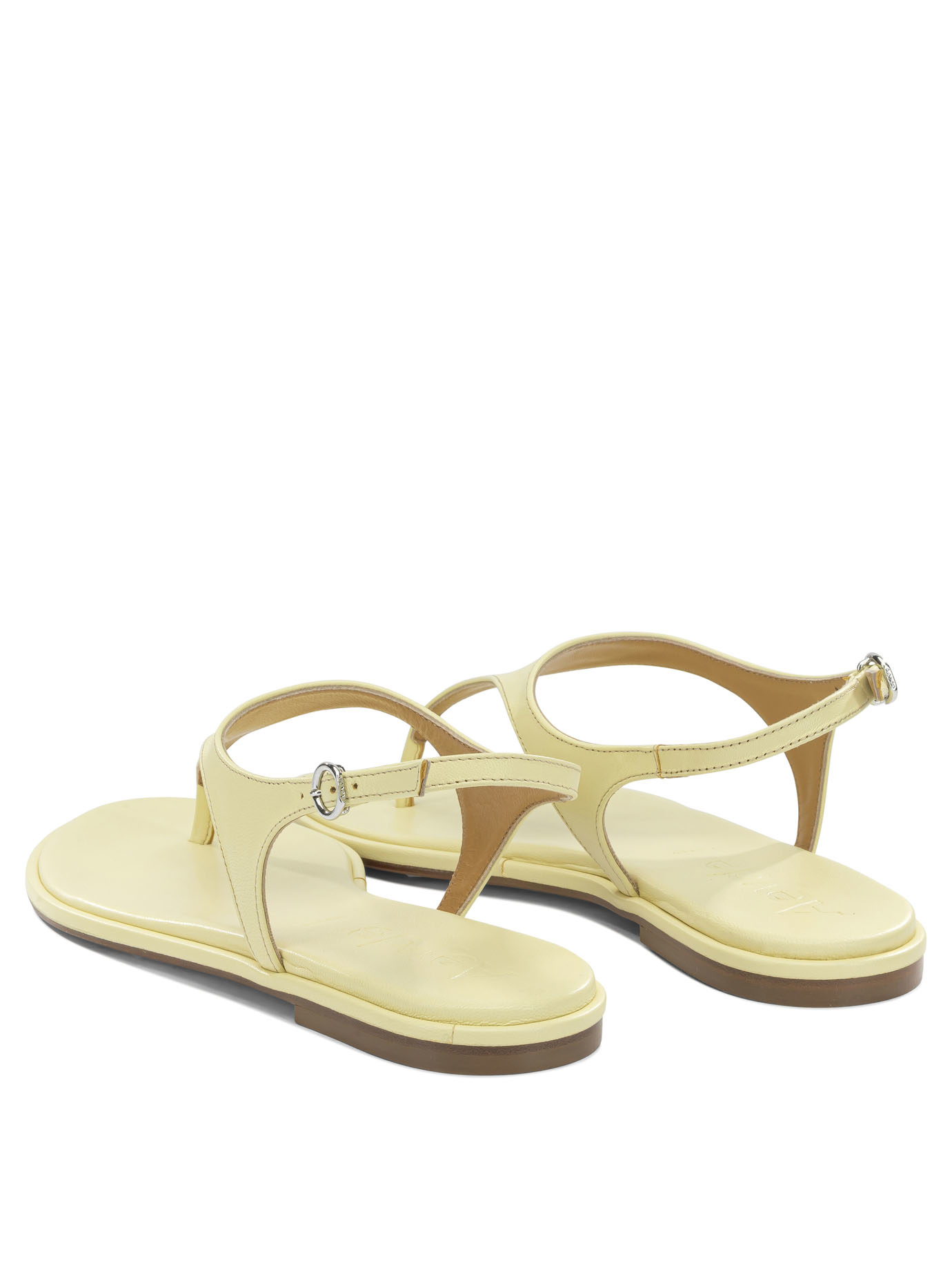 [Aeyde] Sandals SS26 RAINENAPPA LEATHERLEMON