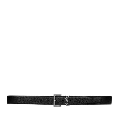 [Saint Laurent] Belt FW26 634440DTI0E1000 BLACK