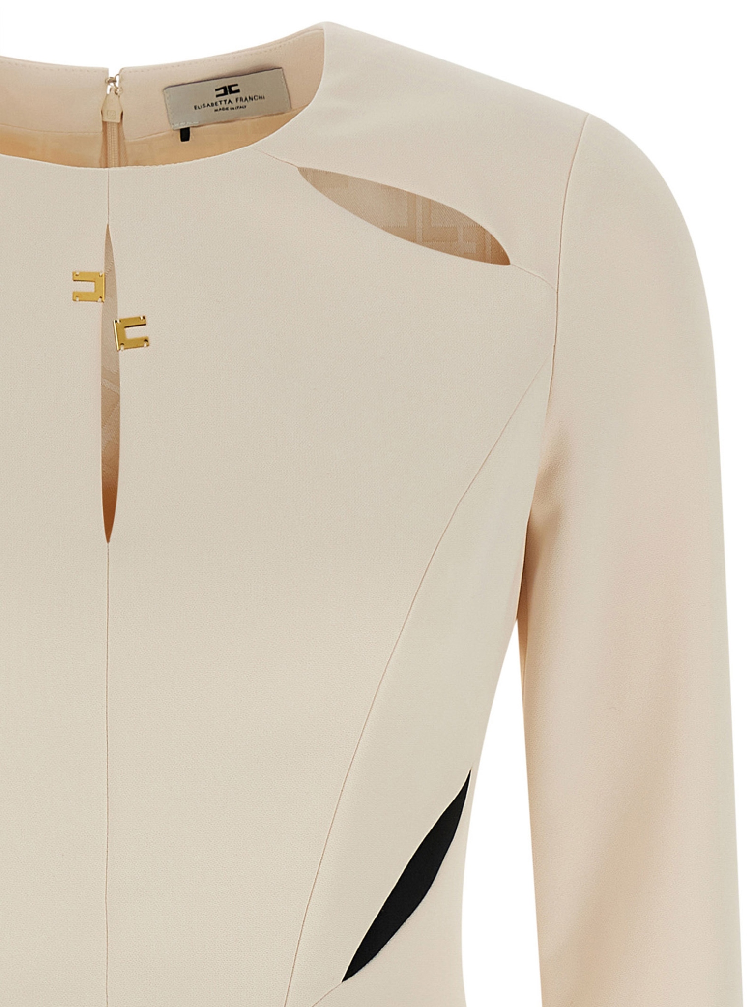 [ELISABETTA FRANCHI] Long sleeve dress SS26 AB86861E2E84