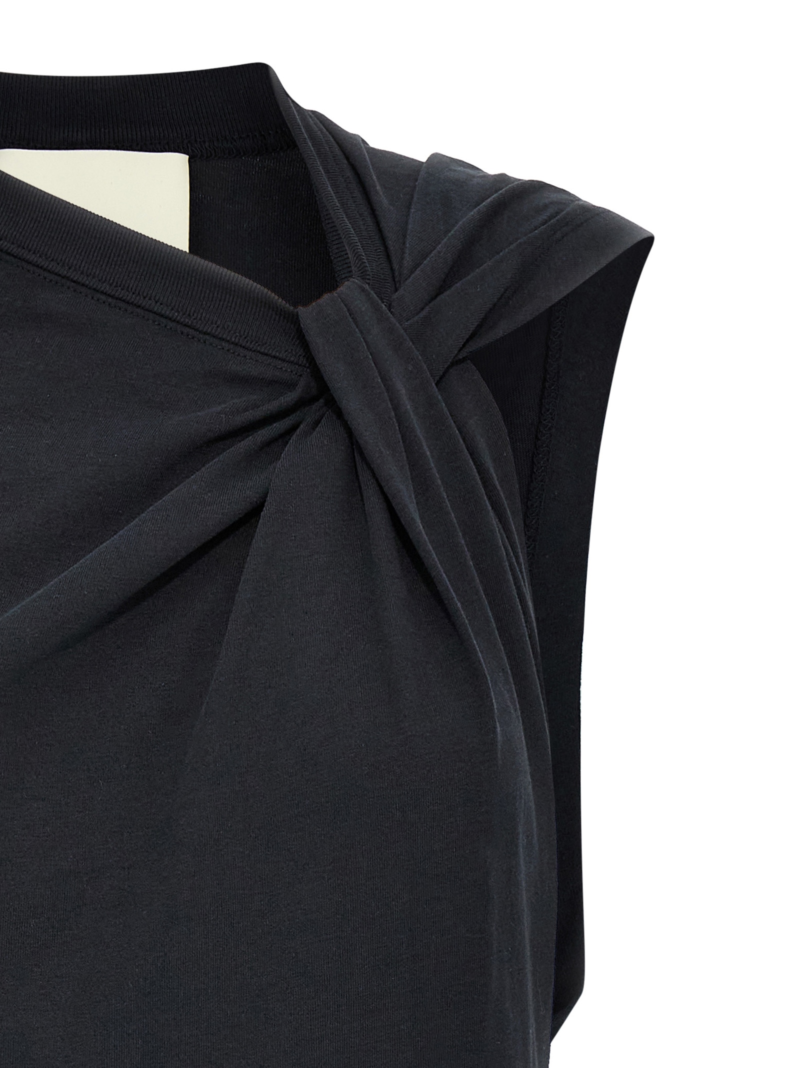[Isabel Marant] Shirts Sleeveless SS26 TS0175FAA1N41I01BK