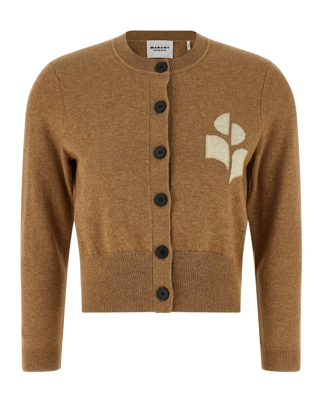 [Marant Etoile] Cardigan SS26 CA0040FAA1X05E50CM