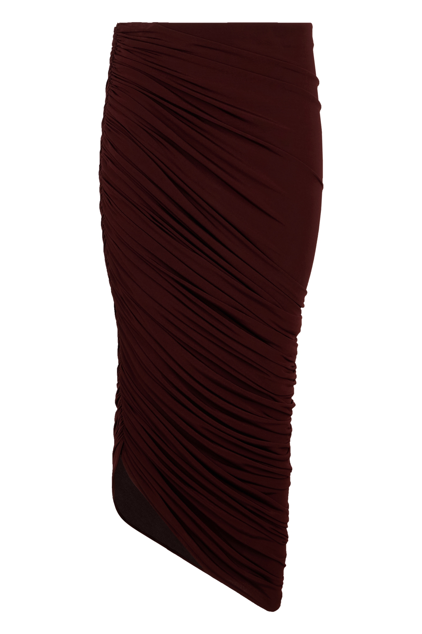 [MAGDA BUTRYM] Midi skirt SS25 423525_BORDEAUX