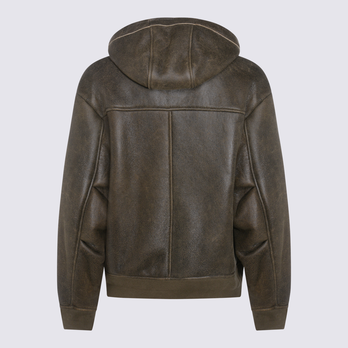[SALVATORE SANTORO] Leather Jacket FW25 W25SANT49500UDIESARMY