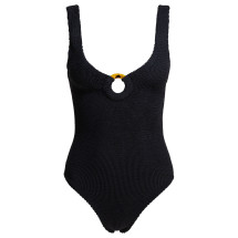 [Hunza G] Swimsuit SS26 CELINE SWIMCRINKLEBLACK