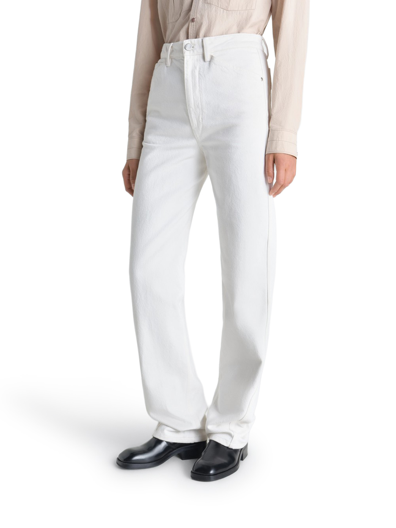 [LEMAIRE] Trousers SS26 PA1226LD1070WH086 MILK