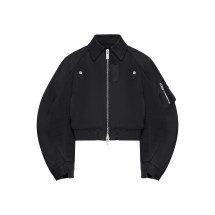 [Sacai] Bomber jacket SS26 2608303001 BLACK