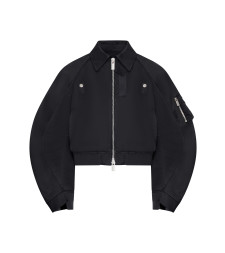 [Sacai] Bomber jacket SS26 2608303001 BLACK