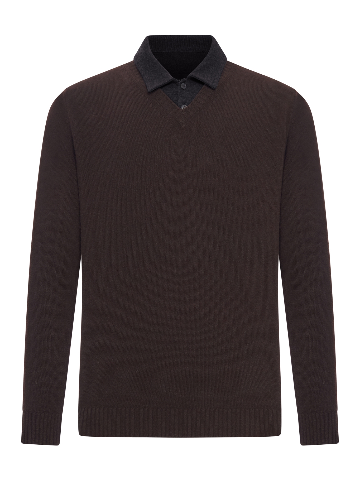 [ROBERTO COLLINA] Knitwear FW26 253M37002SUM37SU08 MORO BLACK