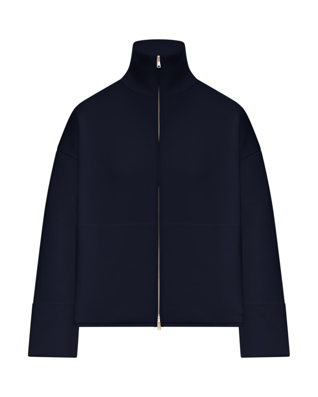 [MAXMARA PURE] Zip up SS26 2611341018600004 BLUE MARINO