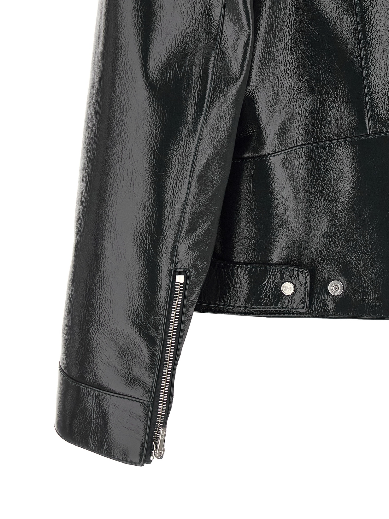 [Fendi] Leather Jacket SS26 FPJ143AVZRF0N5W