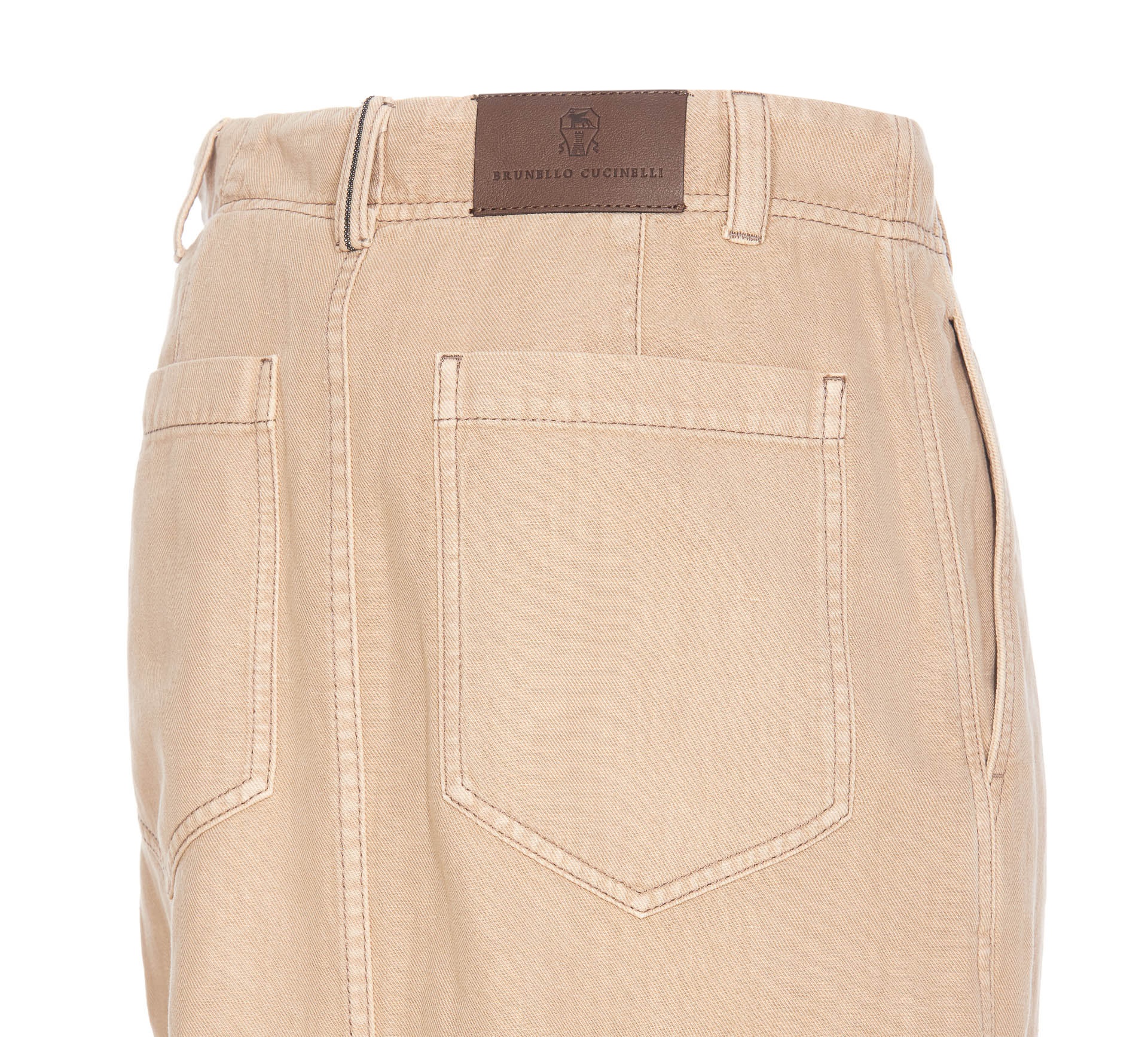 [Brunello Cucinelli] Midi skirt SS25 ML996G3822C2910