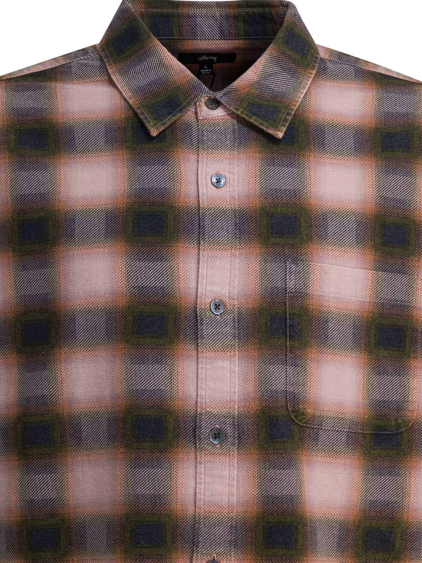 [Stussy] Shirts Long Sleeve FW25 11103700624 ROSE