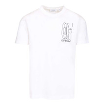 [Off-White] T-shirts Short Sleeve SS26 OMAA027S26JER0031000