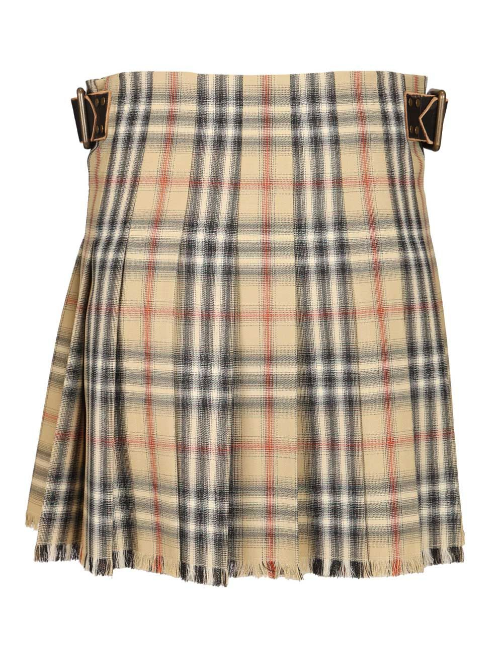 [Burberry] Mini skirt SS26 8118152B9368