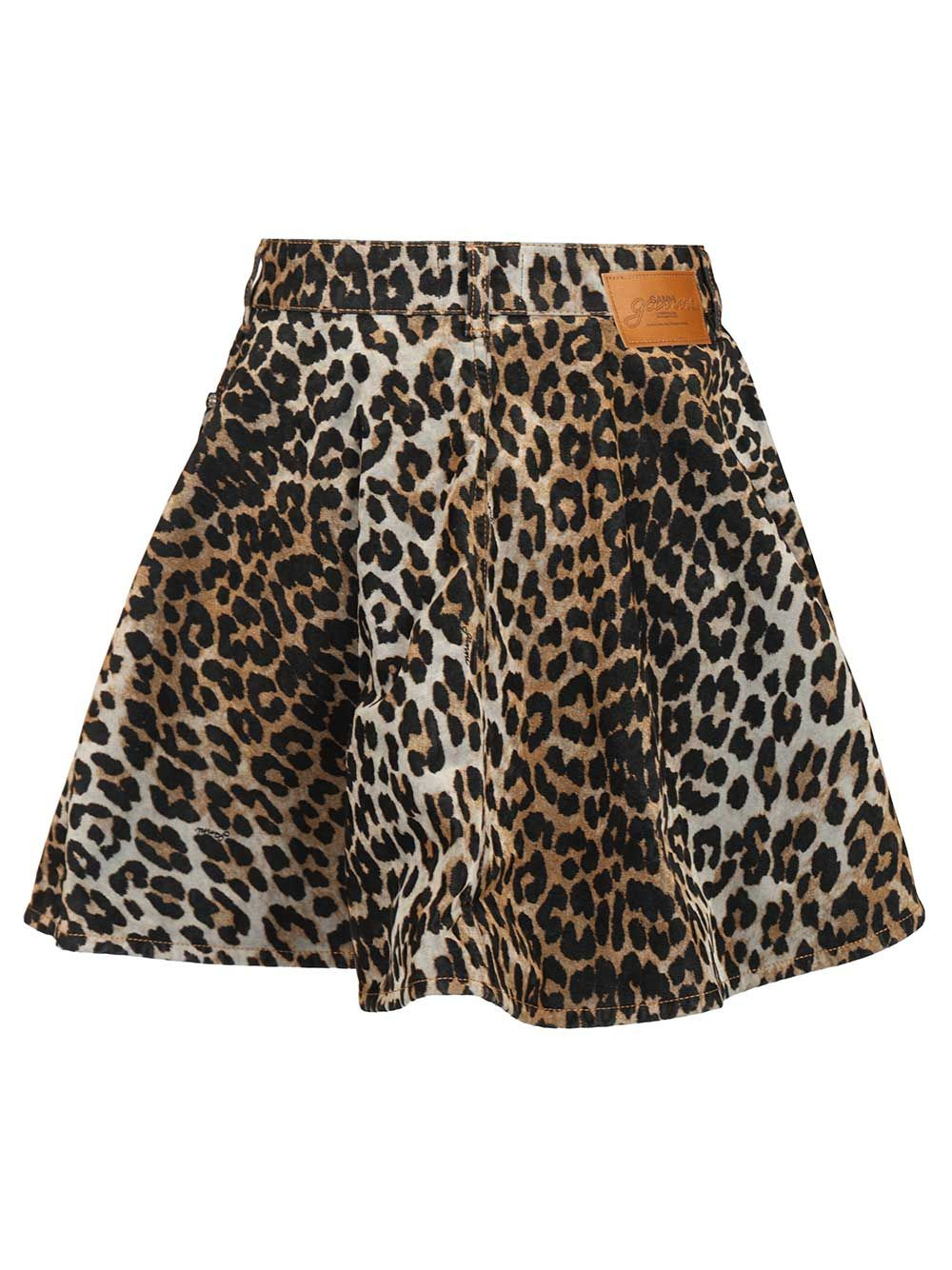 [GANNI] Mini skirt SS26 A1090084859