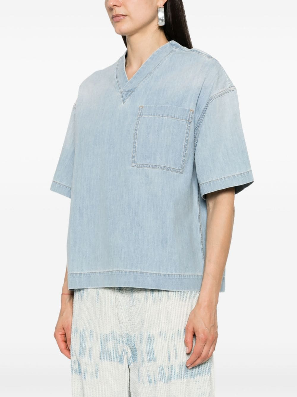[Bottega Veneta] Shirts Short Sleeve SS24 774676V3N604946