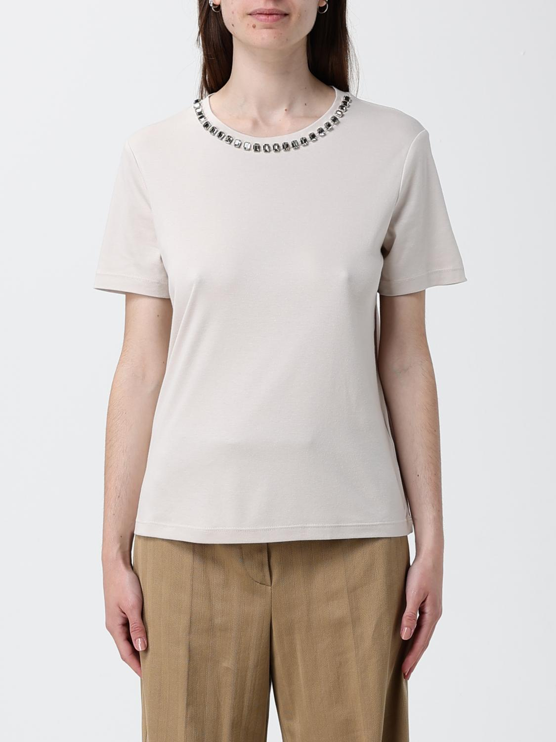 [S Max Mara] T-shirts Short Sleeve SS26 2619971013600 001