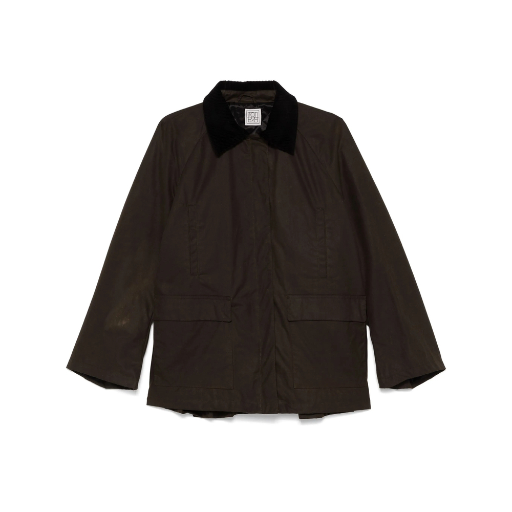 [TOTEME] Jacket FW26 244-WRO4722 FB0320-213 BARK