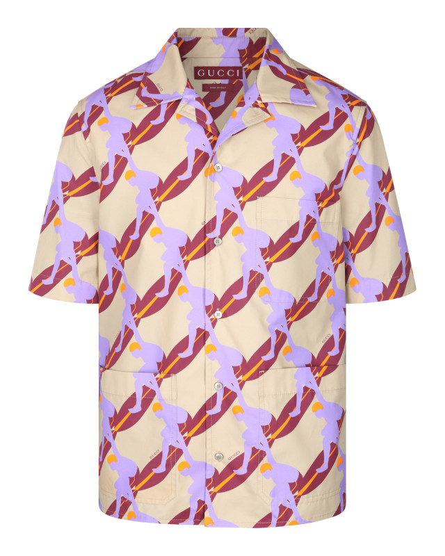 [Gucci] Shirts Short Sleeve SS25 821498Z7AMZ2040