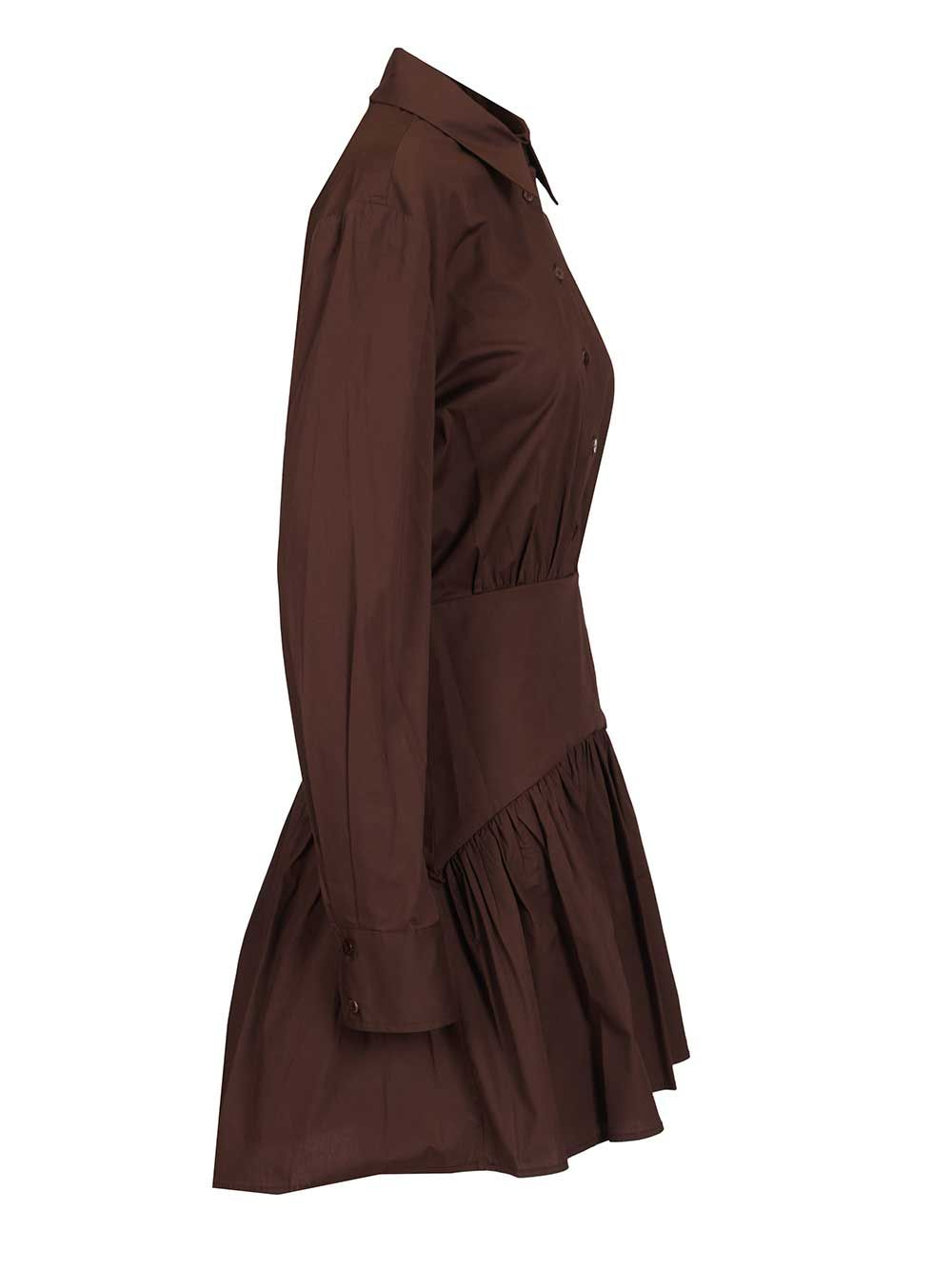 [Staud] Long sleeve dress SS26 R25S2112POEART