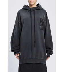 [ANN DEMEULEMEESTER] Hoodie FW25 B0013229FA639098