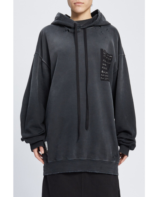 [ANN DEMEULEMEESTER] Hoodie FW25 B0013229FA639098