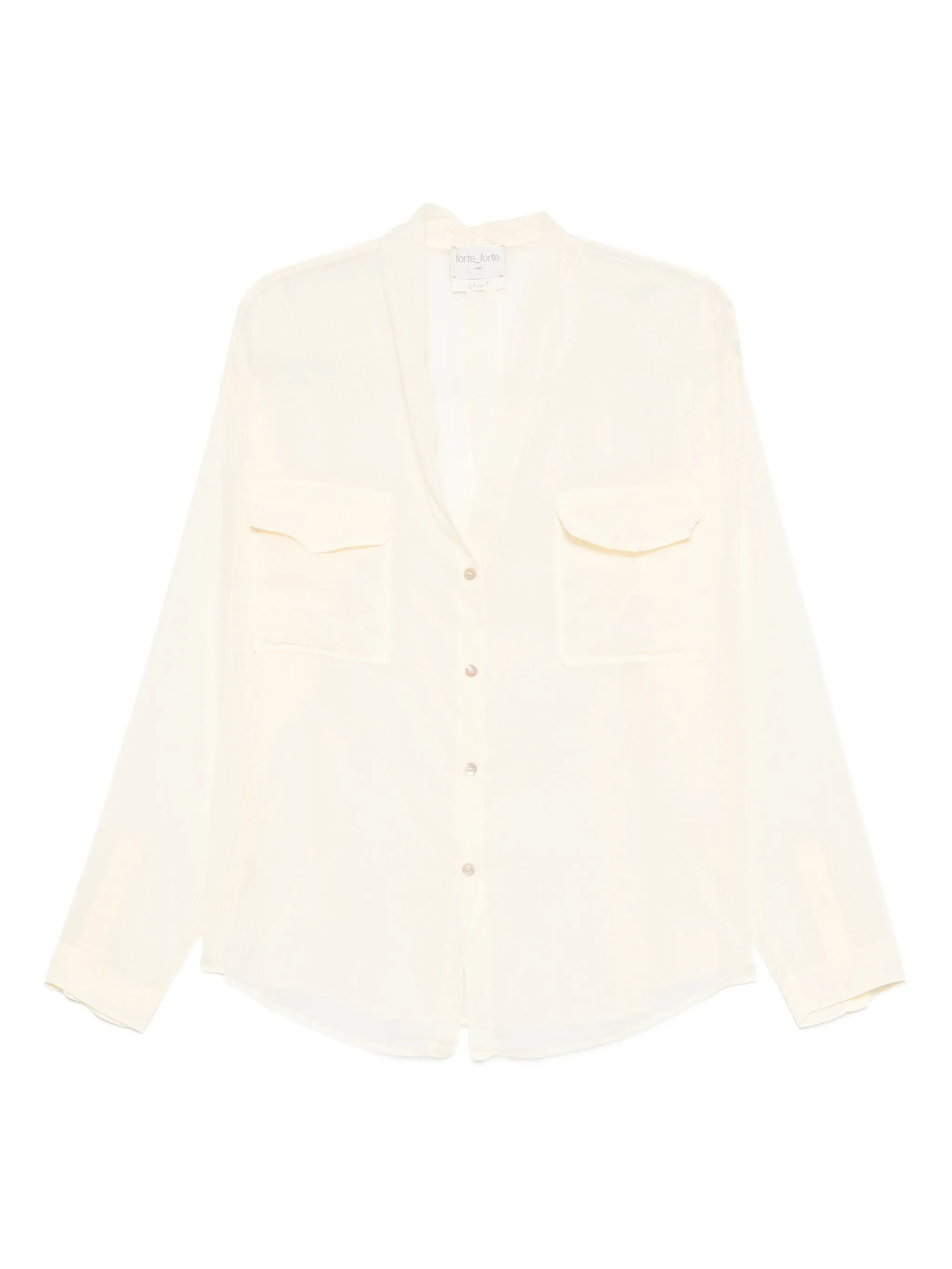 [Forte Forte] Shirts Long Sleeve FW25 14120MYSHIRT