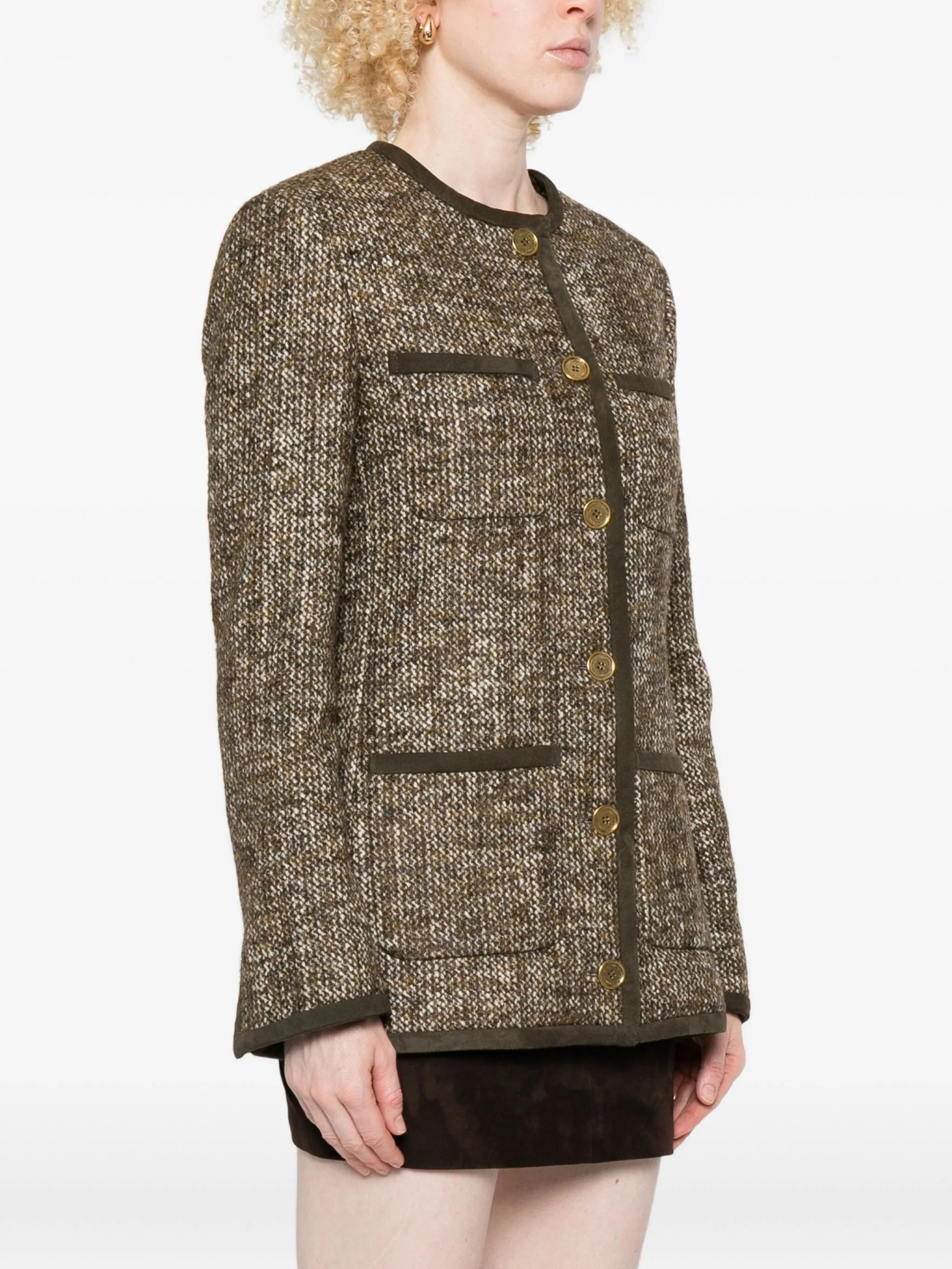 [Golden Goose] Tweed jacket FW25 GWP02336P00209390108