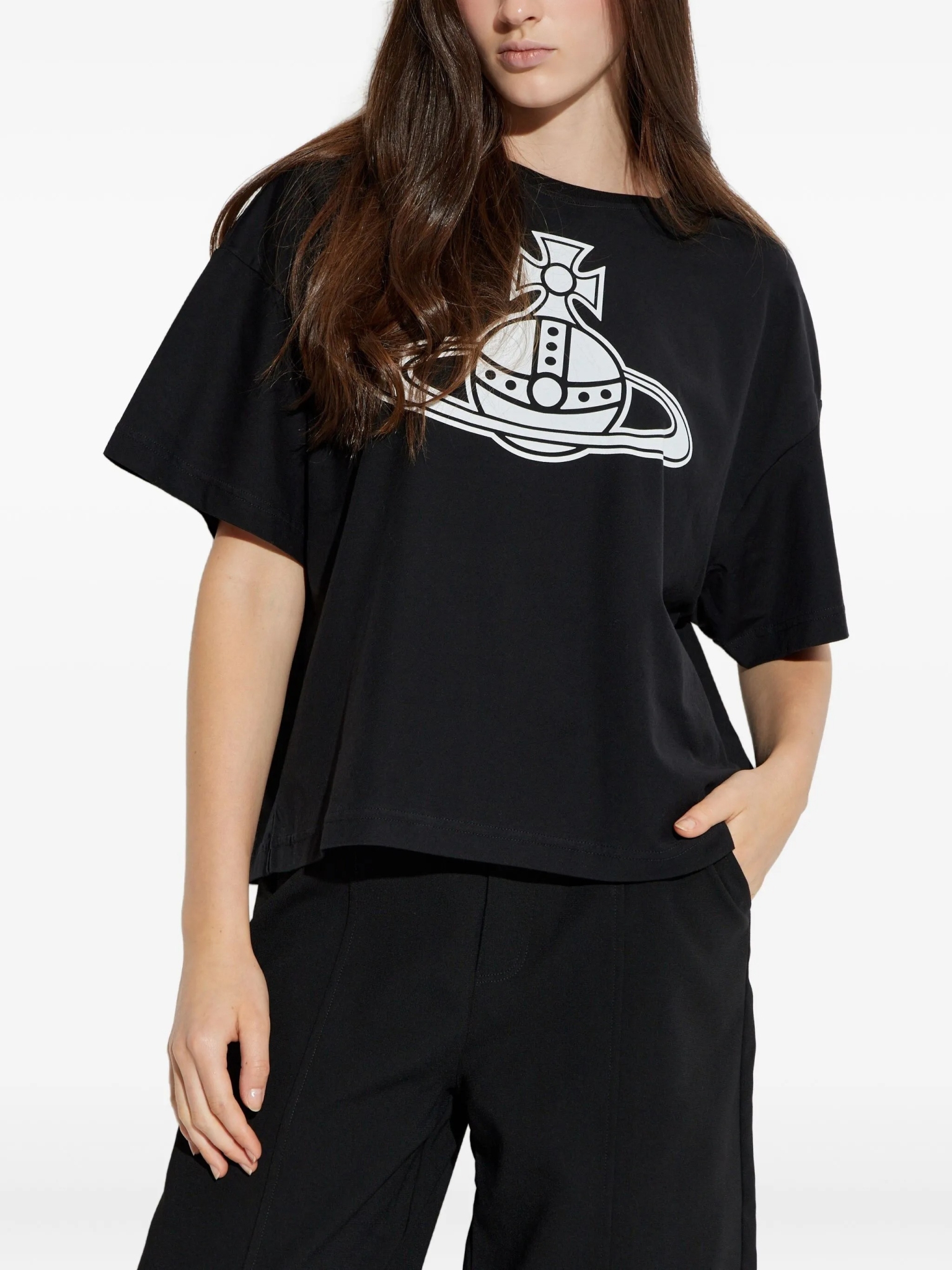 [Vivienne Westwood] T-shirts Short Sleeve FW25 3G01004EJ001M