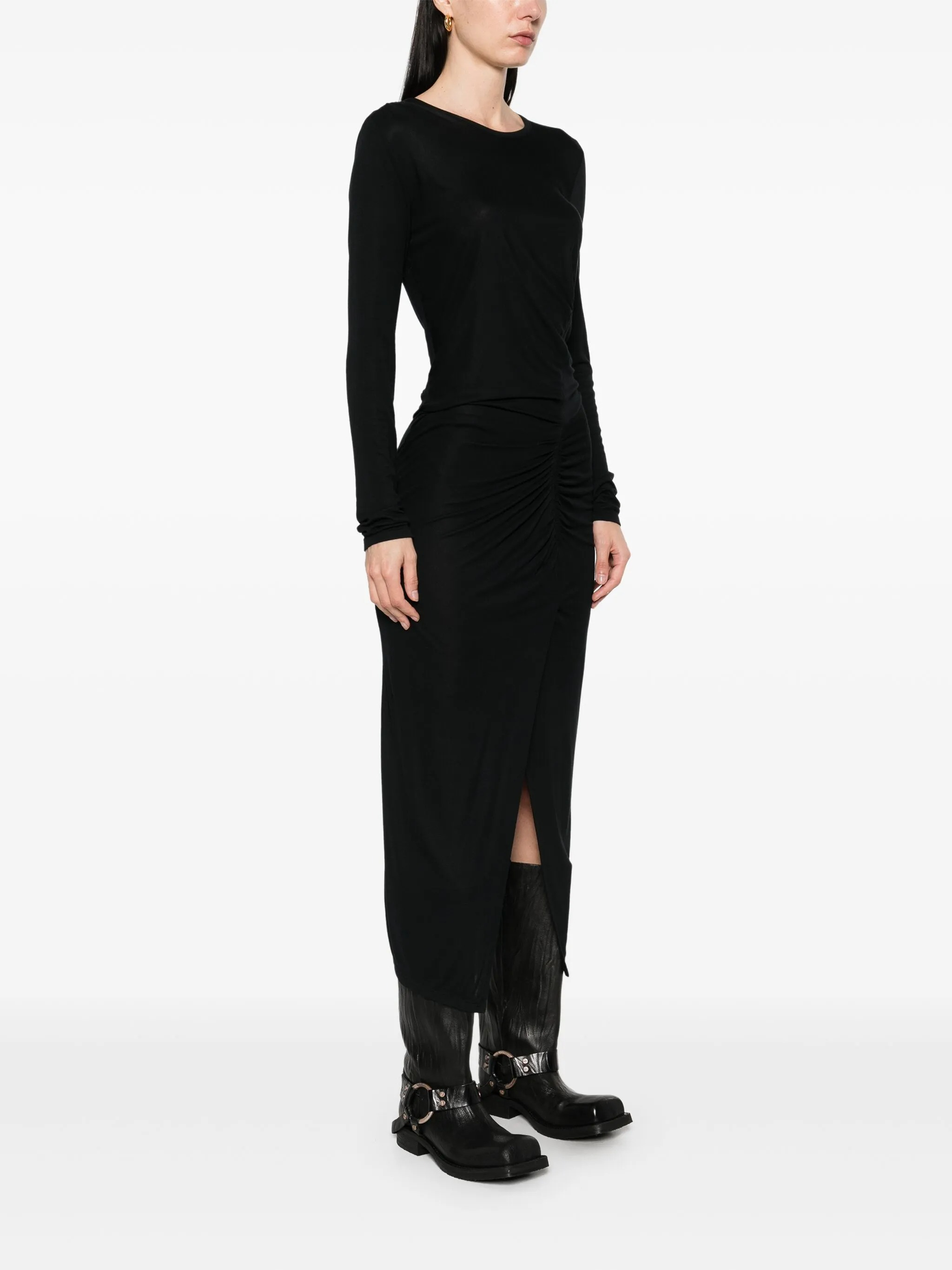 [Marant Etoile] Long sleeve dress FW25 RO0349FBC3K01E