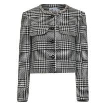 [Self-portrait] Tweed jacket FW25 PF25111JBW