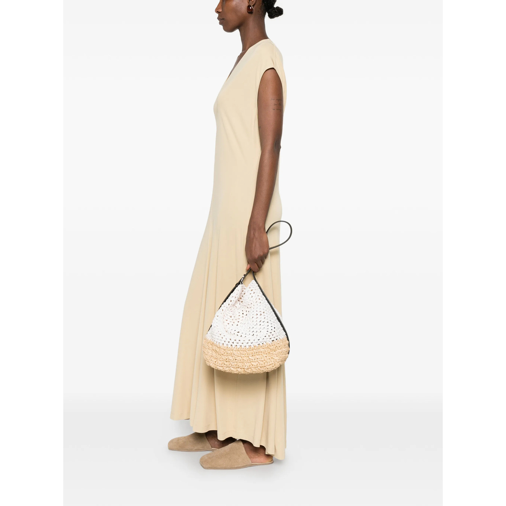 [TOTEME] Sleeveless dress FW26 263-WRD0390 FB0162-378 CHAI