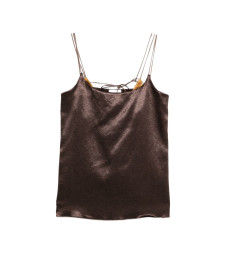 [Alysi] T-shirts Sleeveless SS26 116220P6061CHOCO