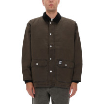 [OBEY] Jacket FW25 121800606_BLACKOLIVEFADEDWASH