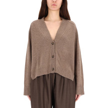 [LouLou De Saison] Cardigan FW25 KAIALDS_TAUPEMELANGE