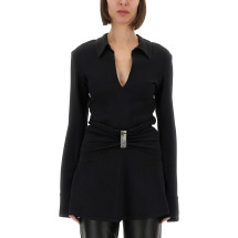 [The Attico] Long sleeve dress FW25 251WCA00449_ACC001AA100