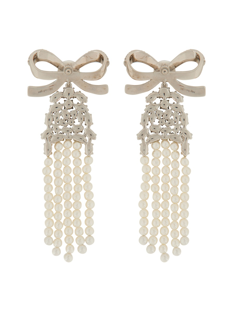 [Self-portrait] Earring FW25 PF25-601E-SL_SILVER