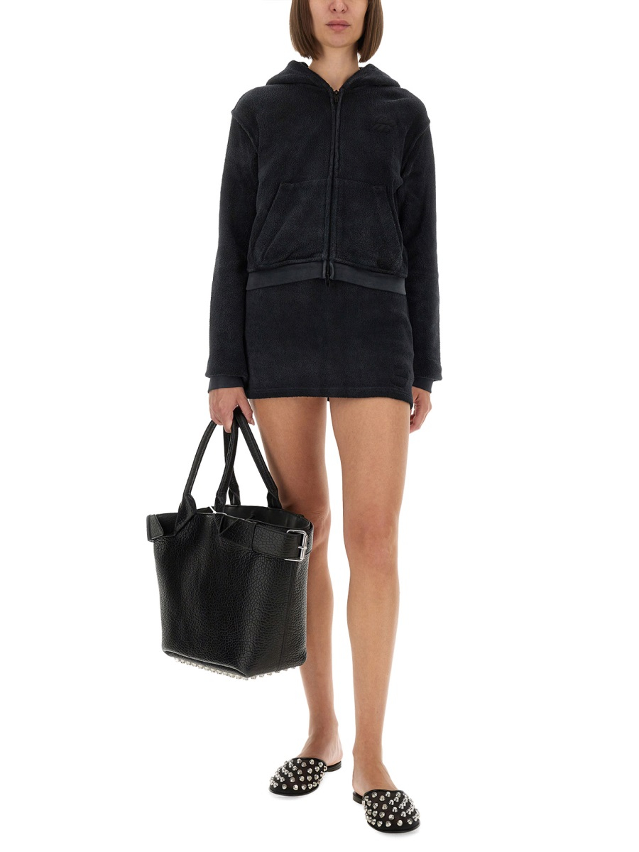 [ALEXANDER WANG] Hoodie FW25 4CC3252647_011