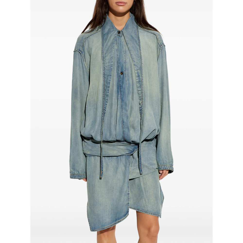 [Diesel] Long sleeve dress FW26 A23035 0EFDM 01