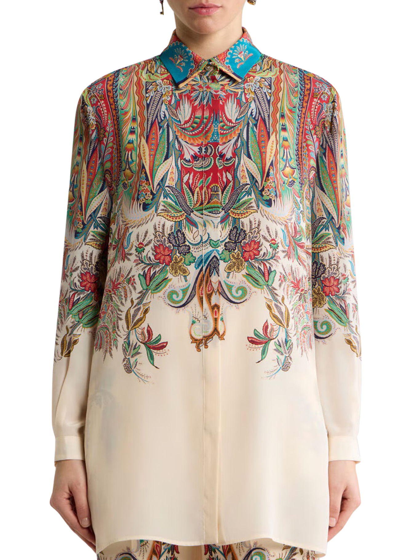 [Etro] Blouse FW26 WRIA0103AK12XX0800 WHITE