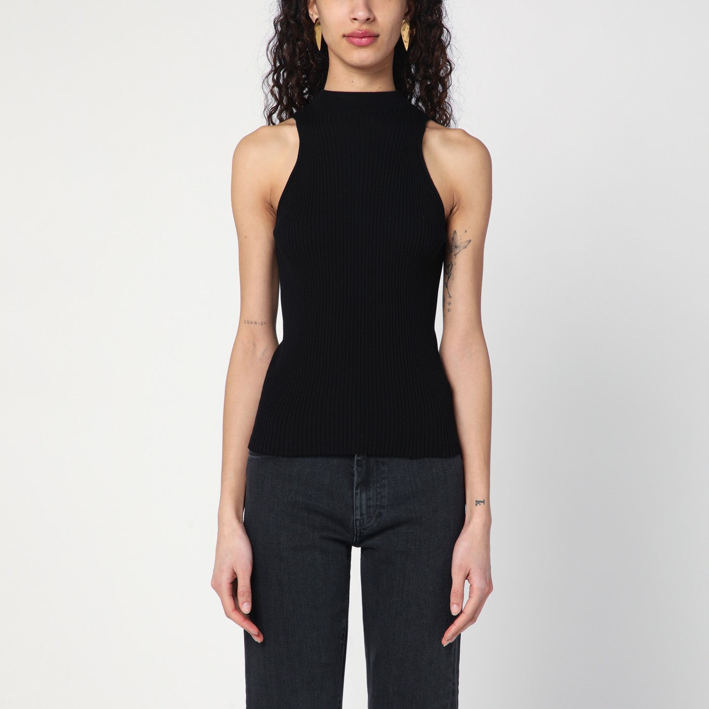 [ROBERTO COLLINA] Tank top SS25 B08214B08