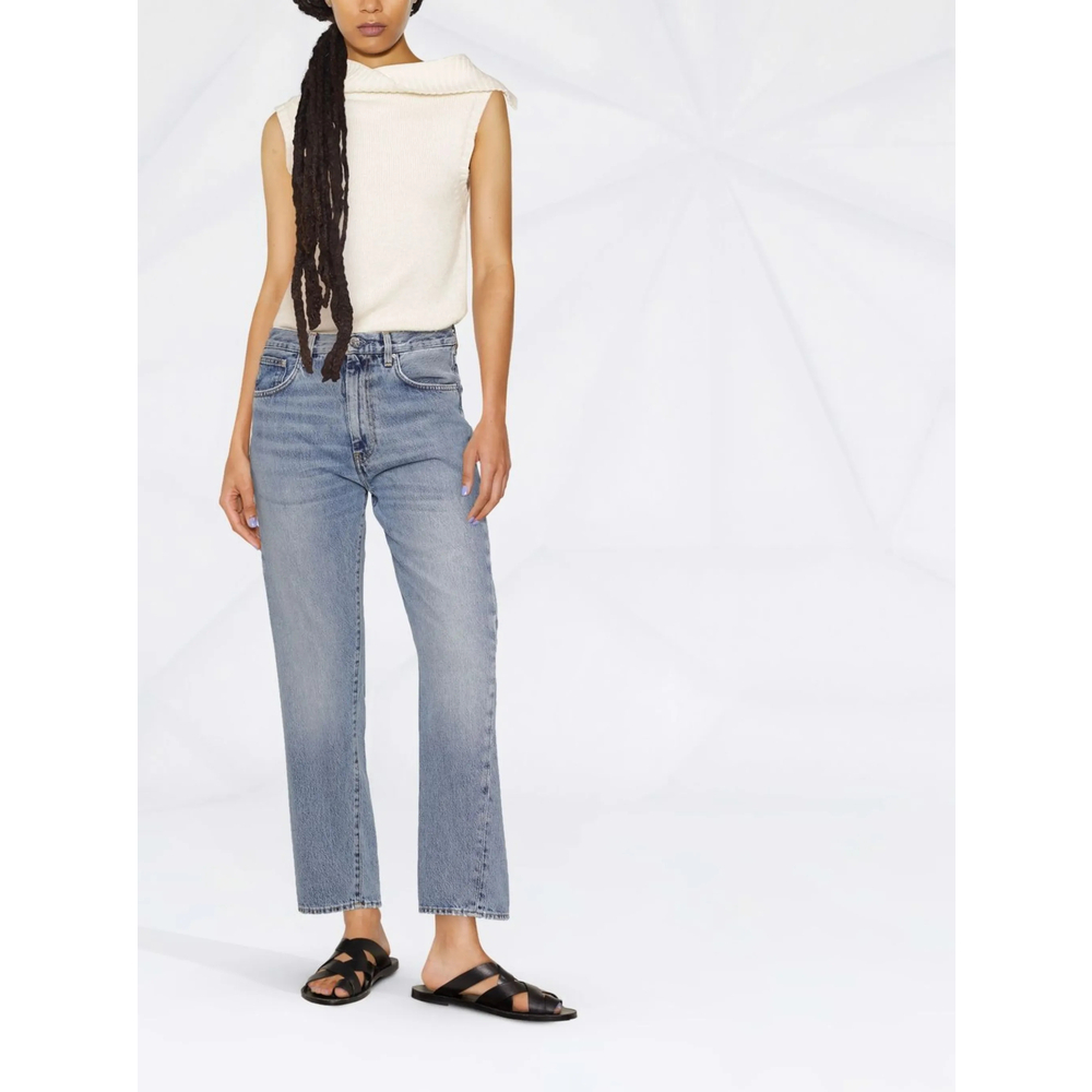 [TOTEME] Jeans FW26 222-232 741-485 WBLUE